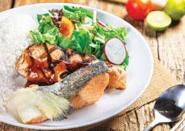 SALMON TERIYAKI PLATE