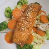 SALMON TERIYAKI (80Z.)
