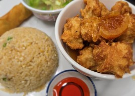 L - ORANGE CHICKEN