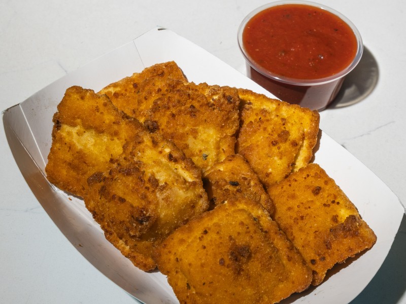 Free Fried Cheese Ravioli!