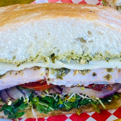 Turkey Pesto Sandwich