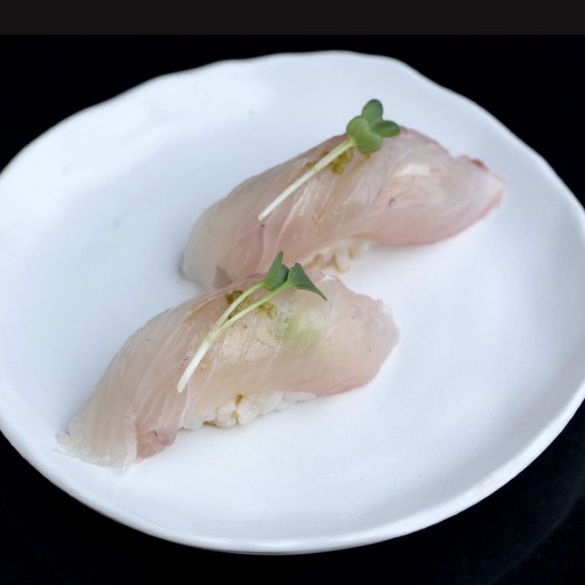 Baby Yellowtail (Kanpachi) | Satoshi Sushi • Satoshi Sushi Fountain Valley, image size:1200x1200