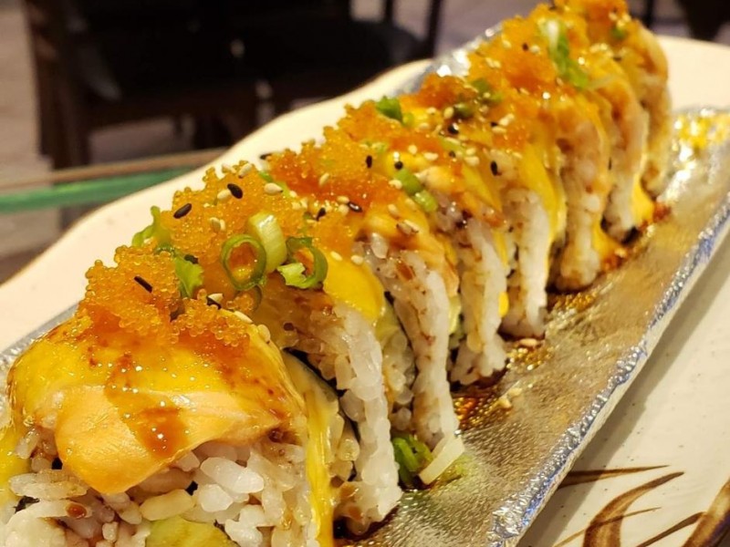 Baked Salmon Roll