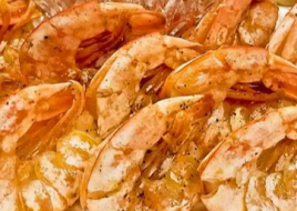 Butterfly Jumbo Shrimp Dinner