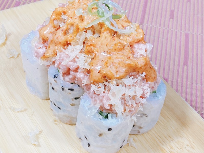 Crunchy Spicy Tuna Roll (6pcs)