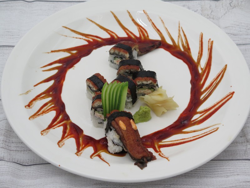 Real Dragon Roll (8pcs)