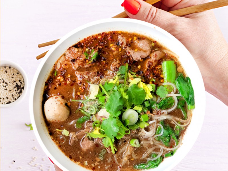 Boat Noodle soup