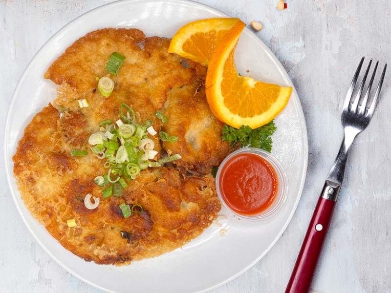 Mussel Pancake (Rice is not included)