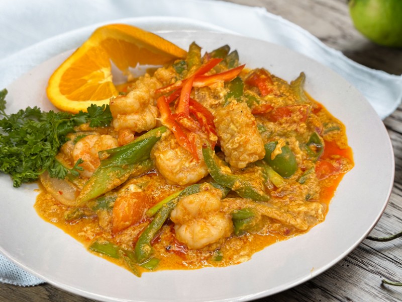 Stir-fried Egg Curry Powder