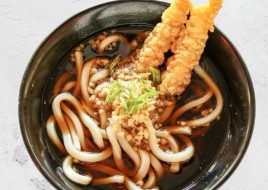 21. Shrimp tempura Udon