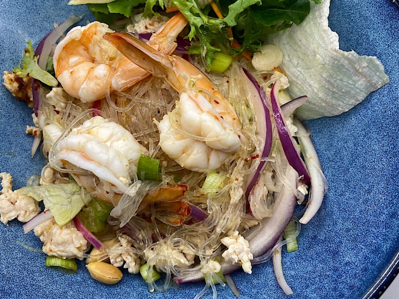 GLASS NOODLES SALAD (YUM WOON SEN)