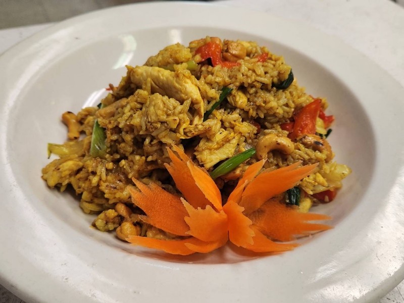 Lunch-Curry Fried Rice