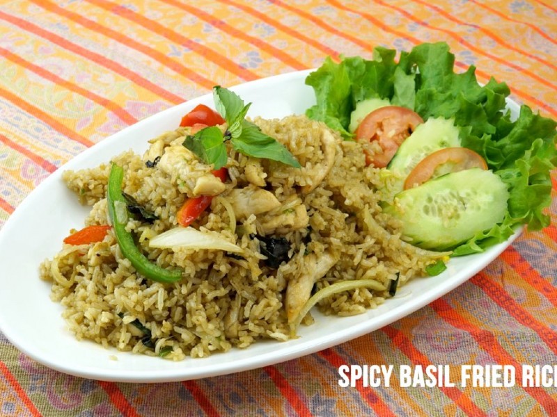 Spicy Basil Fried Rice