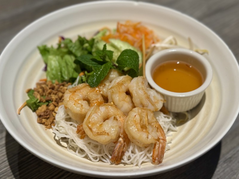 Grilled Shrimp Noodle Salad