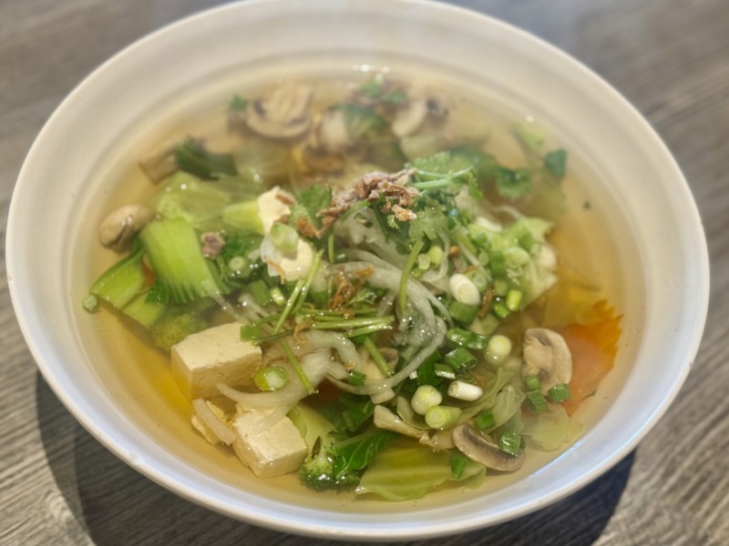 Pho with Veggie, Tofu and Mushroom