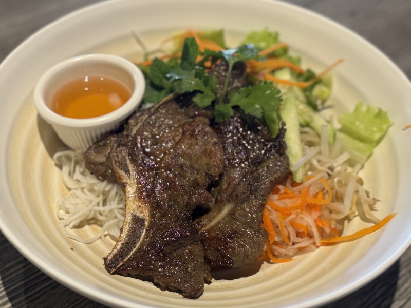 Charbroiled Pork Chop Noodle Salad