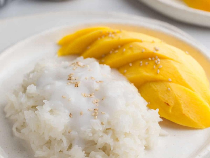 Mango with Sticky Rice (Seasonal)