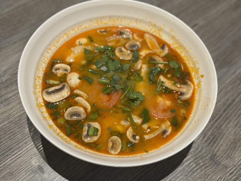 Spicy Lemongrass Shrimp Soup