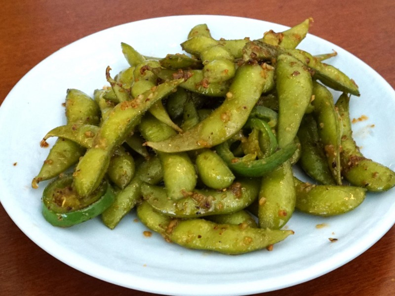 SPICY EDAMAME