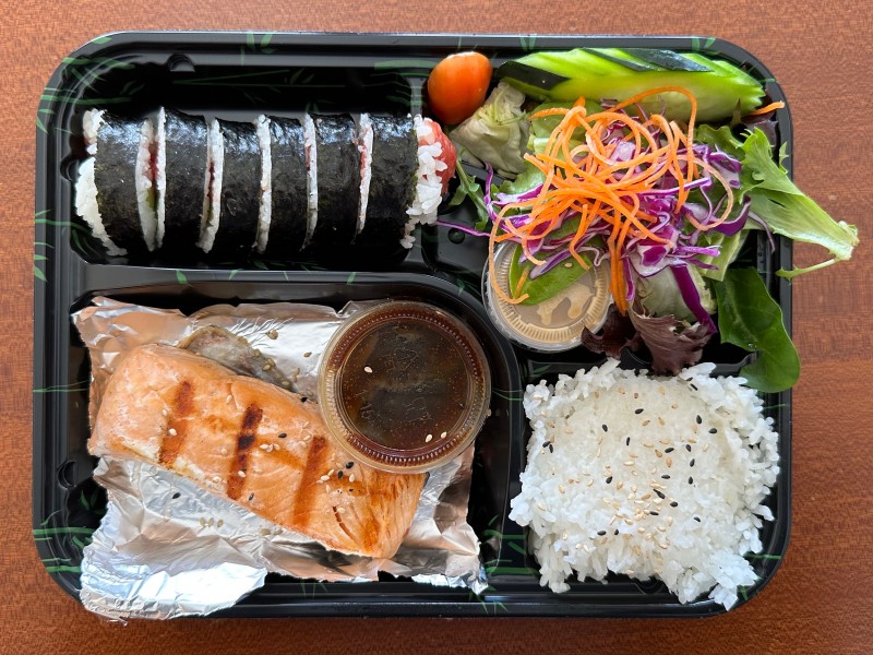 SALMON TERIYAKI COMBO