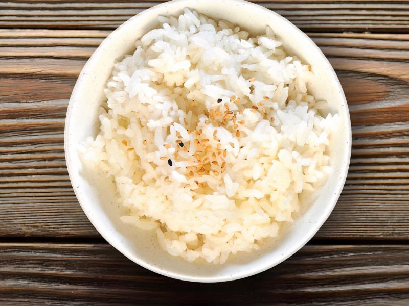 STEAMED WHITE RICE