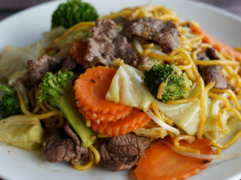 65. Yakisoba Noodles