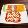#12 Enchiladas Combo W MEAT
