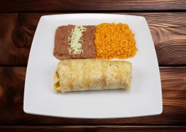 #10 Regular Burrito Combo