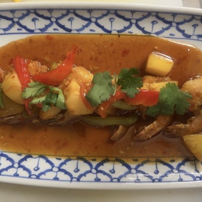 Shrimp sweet sour