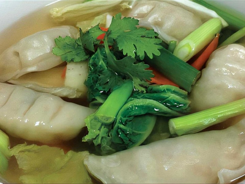 Pot Sticker Soup (Bowl)