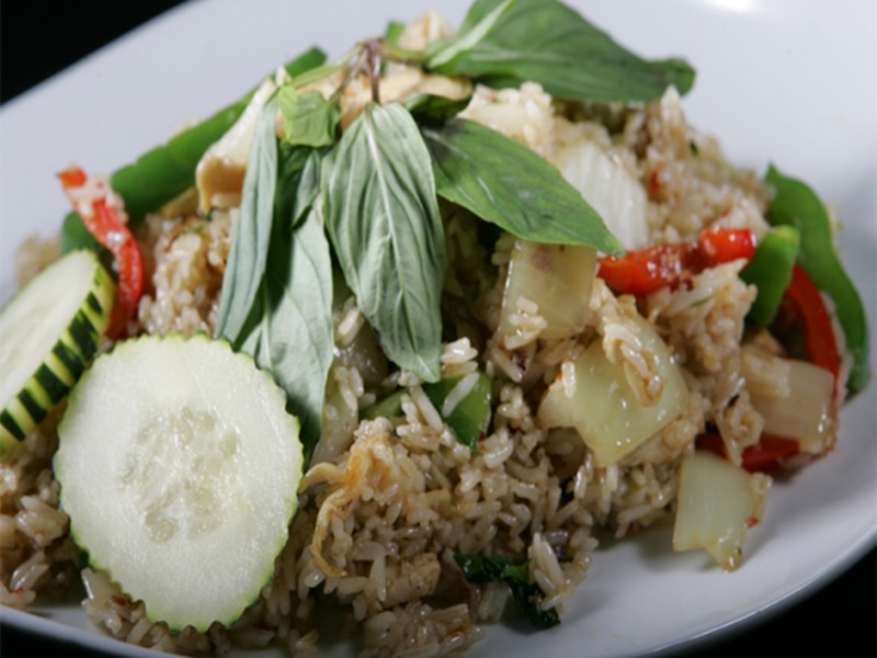 Spicy Basil Fried Rice