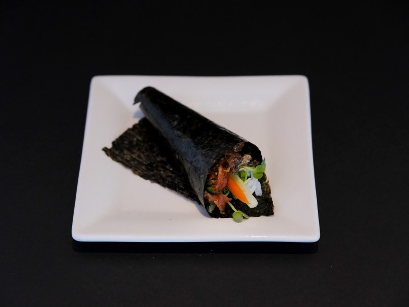 Salmon Skin Hand Roll