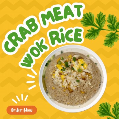 Crabmeat Wok Rice