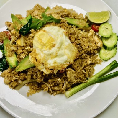 Old Fashioned Thai Fried Rice (Pork Dark Soy Fried Rice)