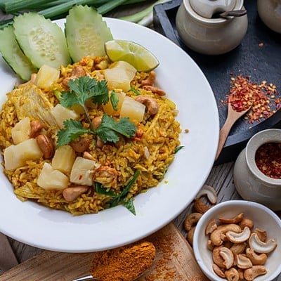 Yellow Curry Fried Rice