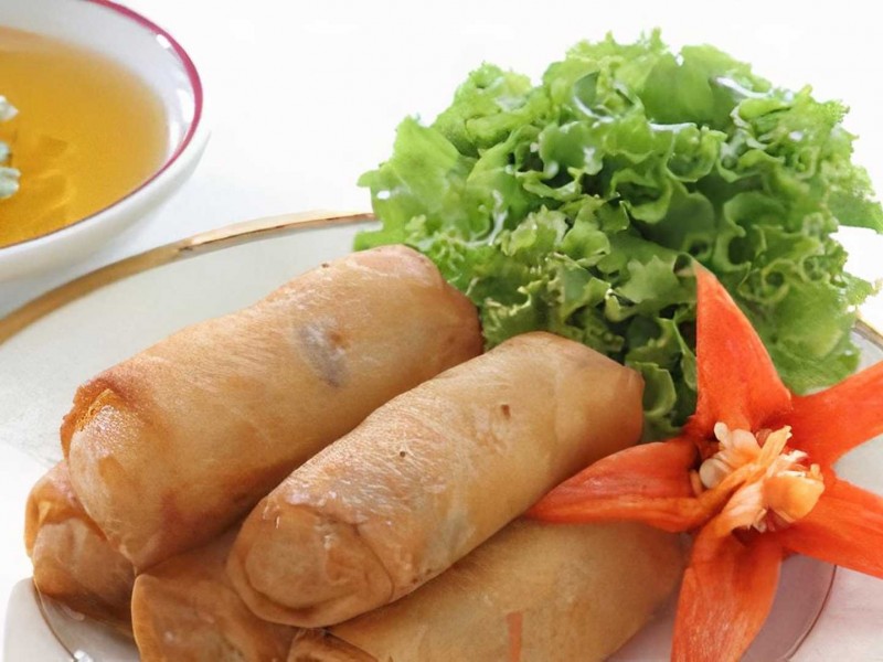Vegetable Egg Rolls (5)