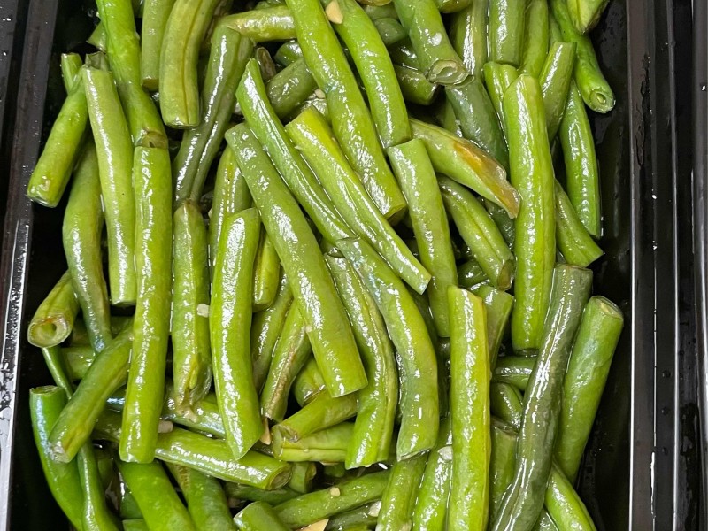 Green Bean with Garlic Sauce