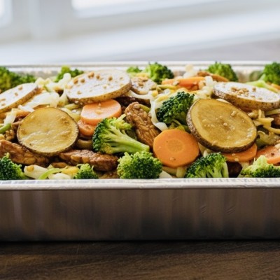 Tempting Garlic Tempeh