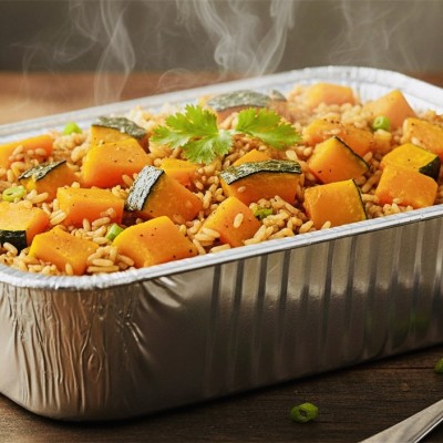 C-Pumpkin Fried Rice