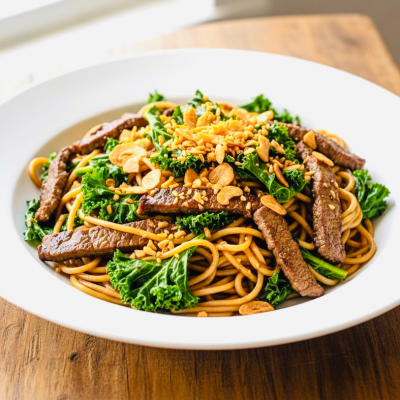 Kale Garlic Noodle