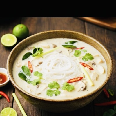 Tom Kha Noodle Soup