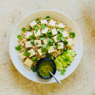 Hainam Rice Steam Tofu