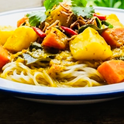 Yellow CurryThin Noodle