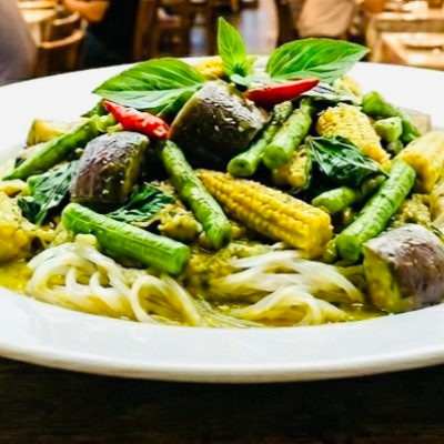 Green Curry Thin Noodle
