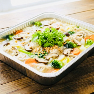 C-Wonton Vegetable NoodleSoup