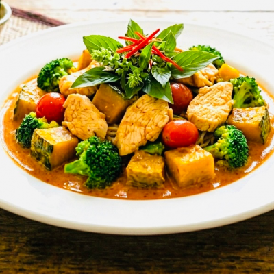 Pumpkin Curry Noodle