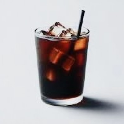 Iced Black Coffee With Sugar