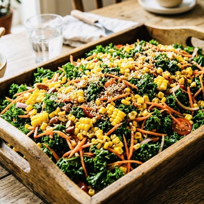 C-Kale & Corn Salad