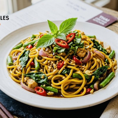 Spicy Basil Noodle