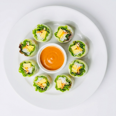 Fresh roll fried tofu gluten free